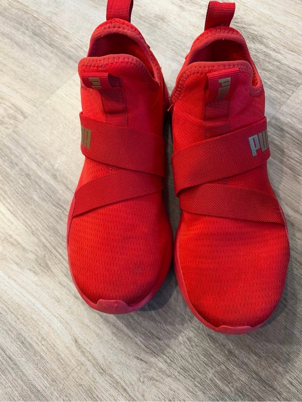 Puma wonens Slip-On Sneakers — Red, Black, Taupe - Picture 2 of 4